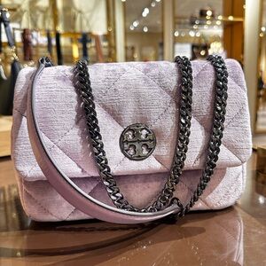 Tory Burch Willa Velvet Shoulder Bag